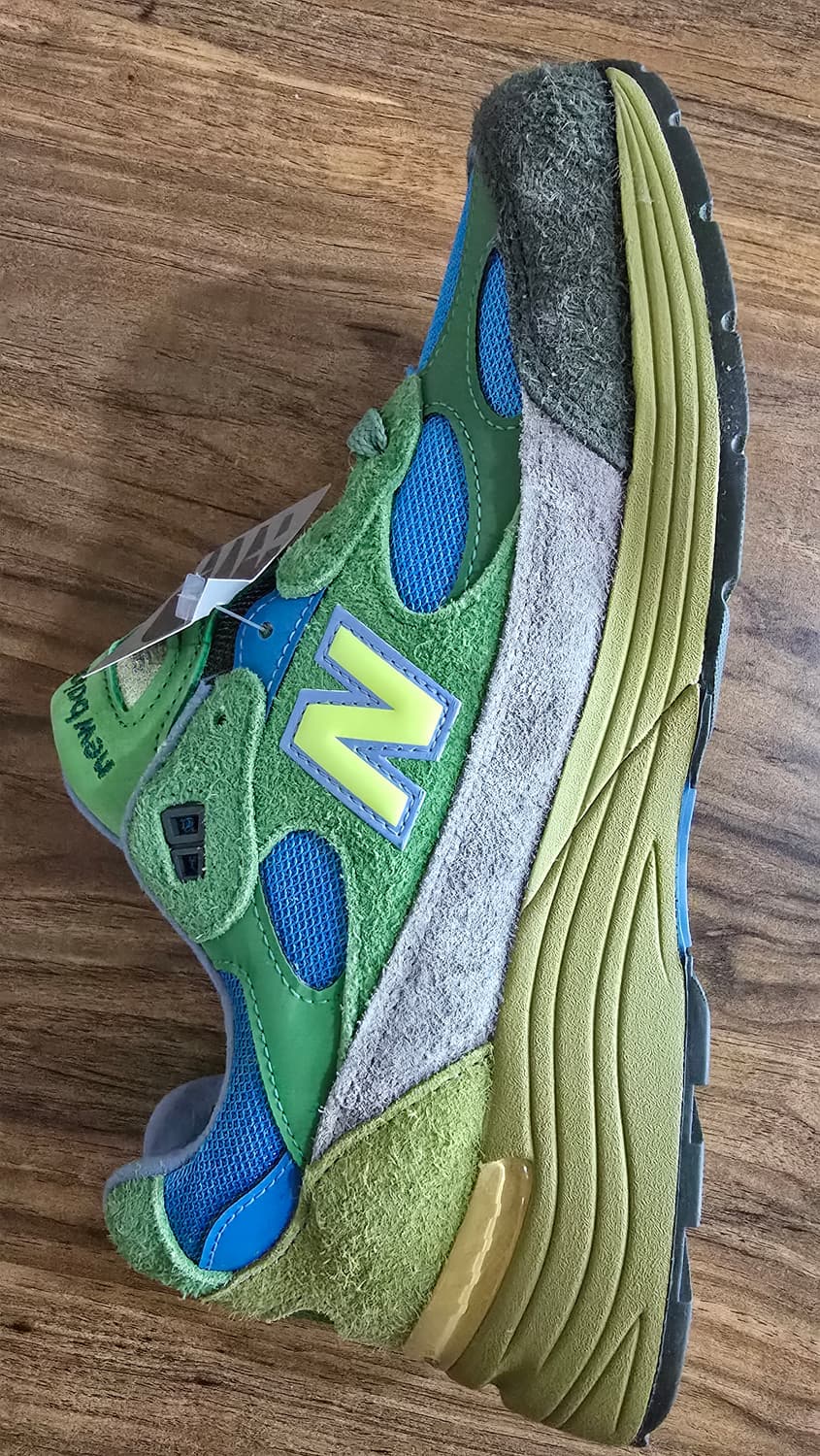 뉴발란스 x 살레헤 벰버리 992 그린 블루 - D 스탠다드 상품이미지5