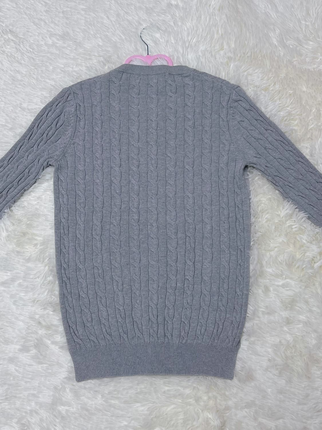 라코스테 꽈배기 니트 상품이미지2