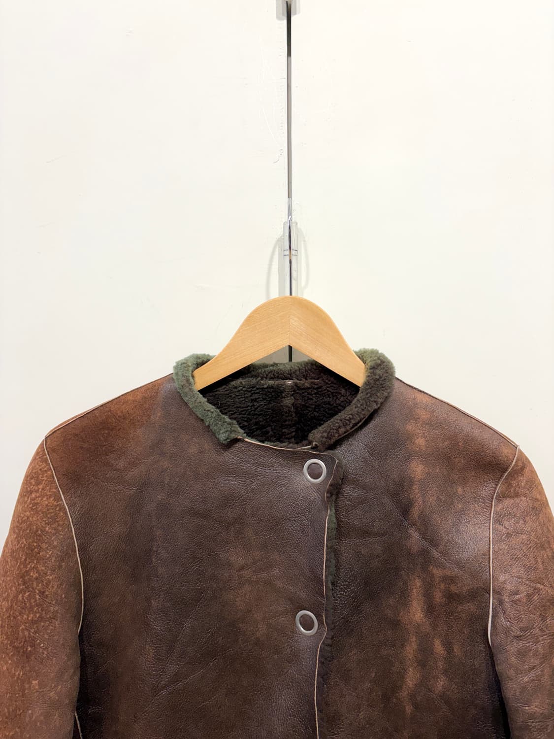 질샌더 램스킨 무스탕 자켓 상품이미지4