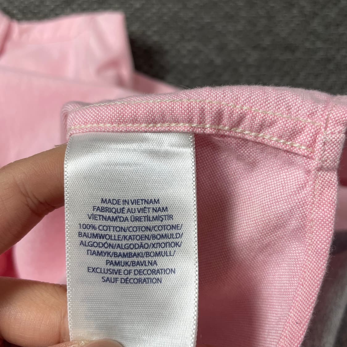 폴로랄프로렌 키즈 빅포니 핑크 긴팔 셔츠 6 상품이미지8