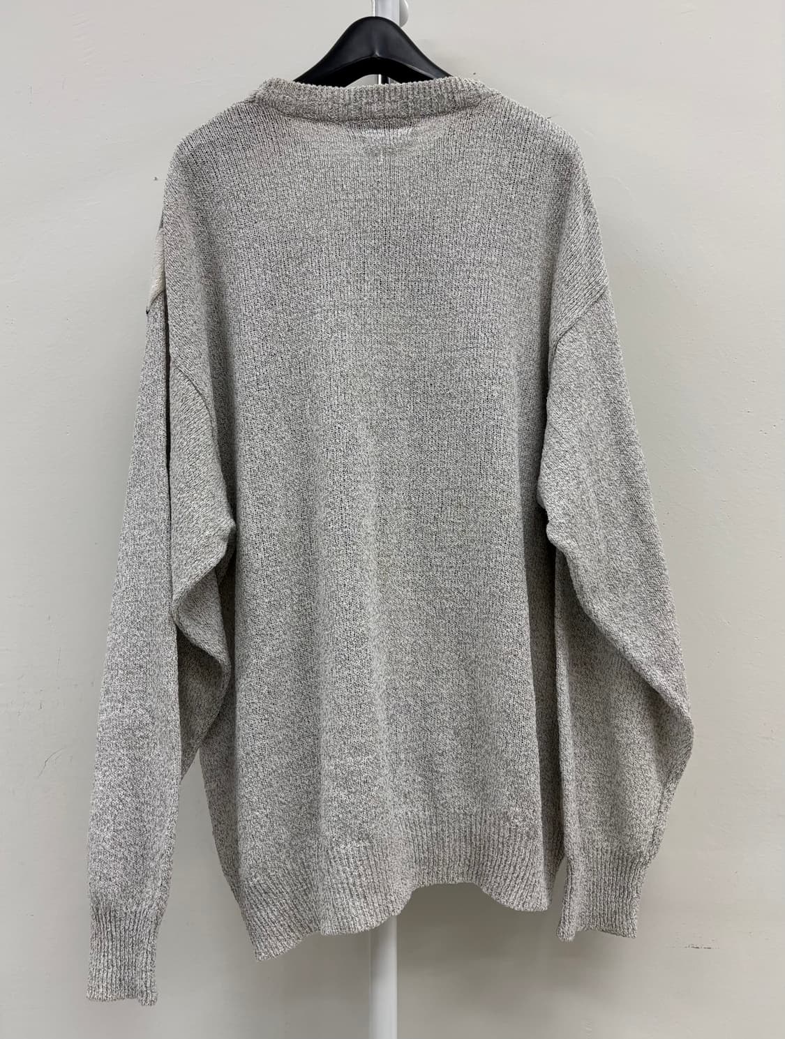 빈티지 그레이 패치 니트 상품이미지7