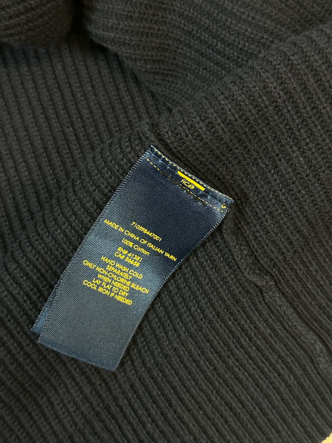 폴로 2way 니트 풀집업 상품이미지5