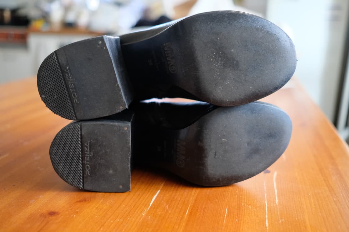 MM6 메종 마르지엘라 앵클 부츠 245 블랙 상품이미지7