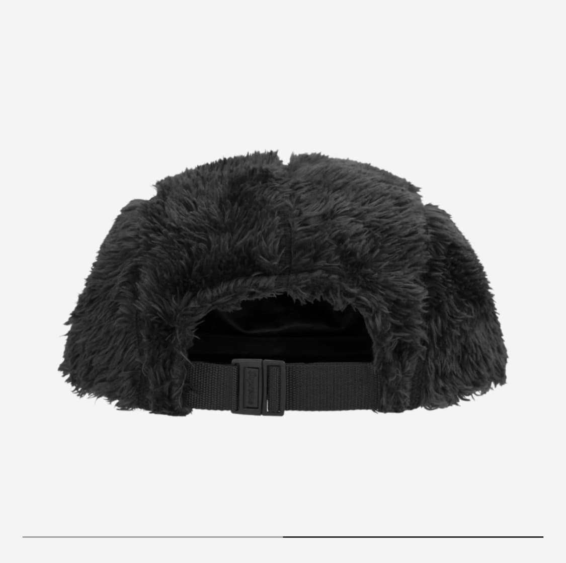 Supreme 슈프림 퍼지 캠프캡 Fuzzy Camp Cap black 상품이미지2
