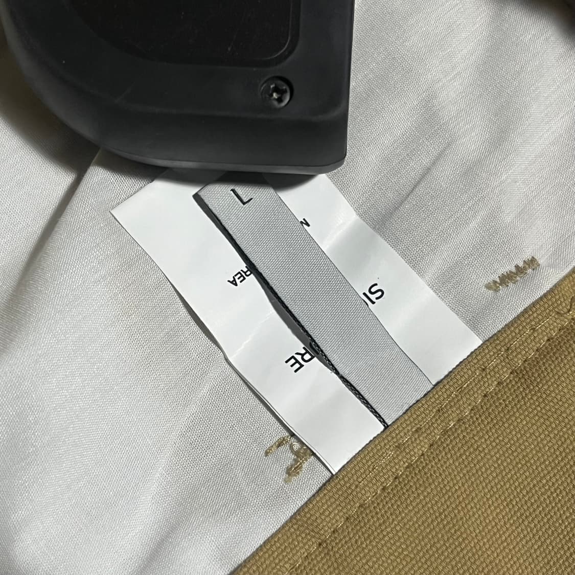 [L] SIGNATURE 시그니처 원턱 와이드 치노 팬츠 상품이미지4