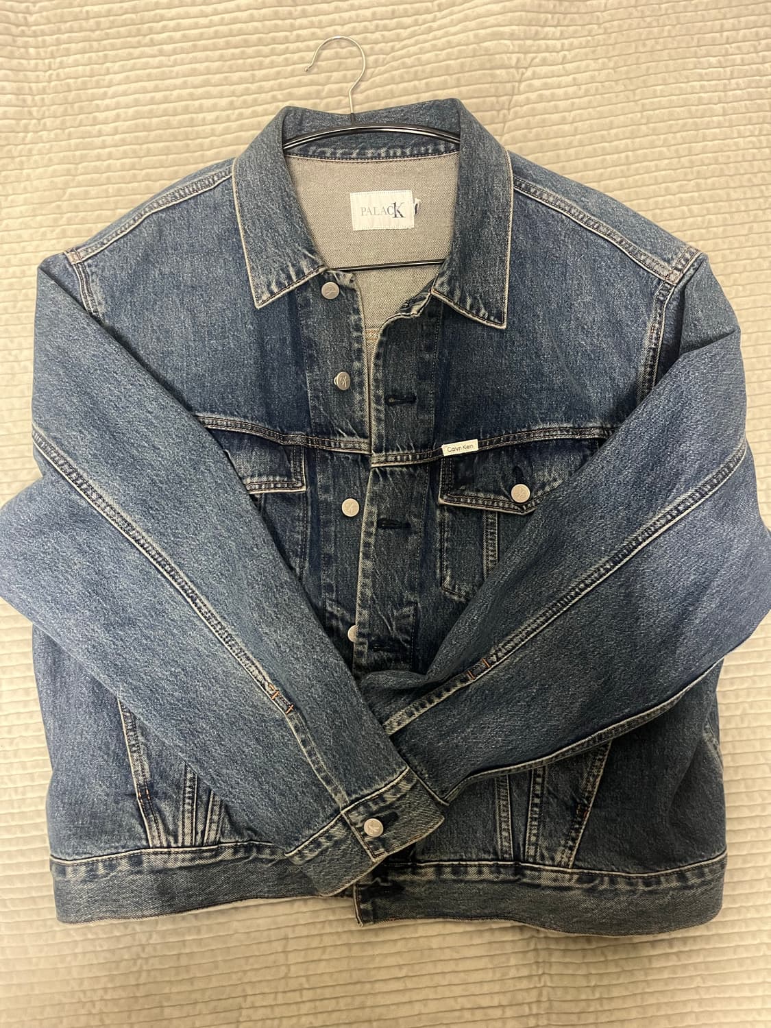 팔라스x캘빈클라인 CK1 트러커 데님 자켓 L 상품이미지1
