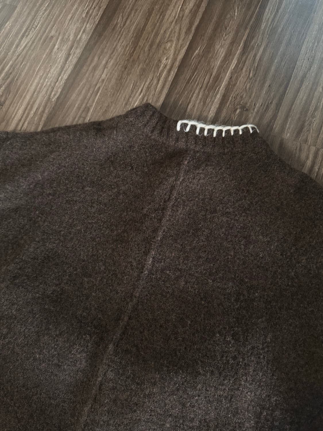 Insilence stich round botton cardigan 상품이미지4