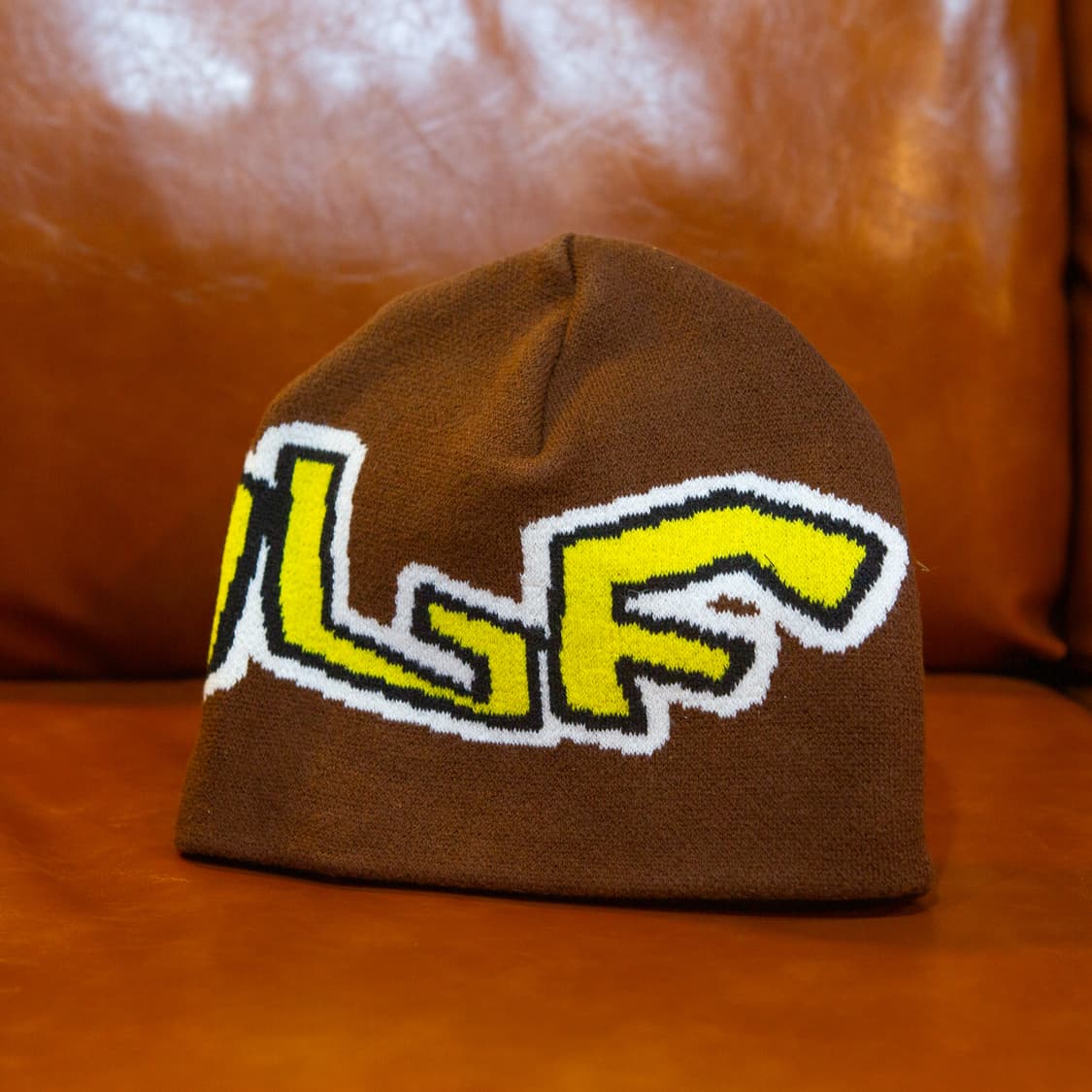 골프왕 퀵로고 비니 브라운 상품이미지2