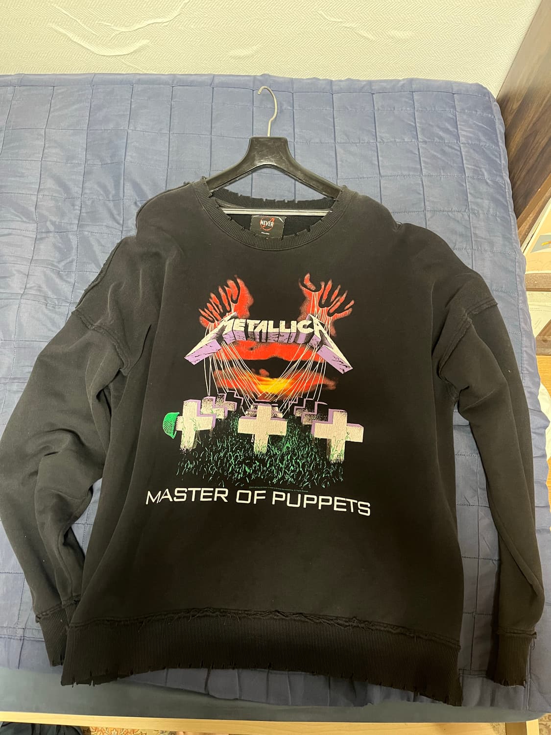 메탈리카 마스터 오브 퍼펫 맨투맨 상품이미지1