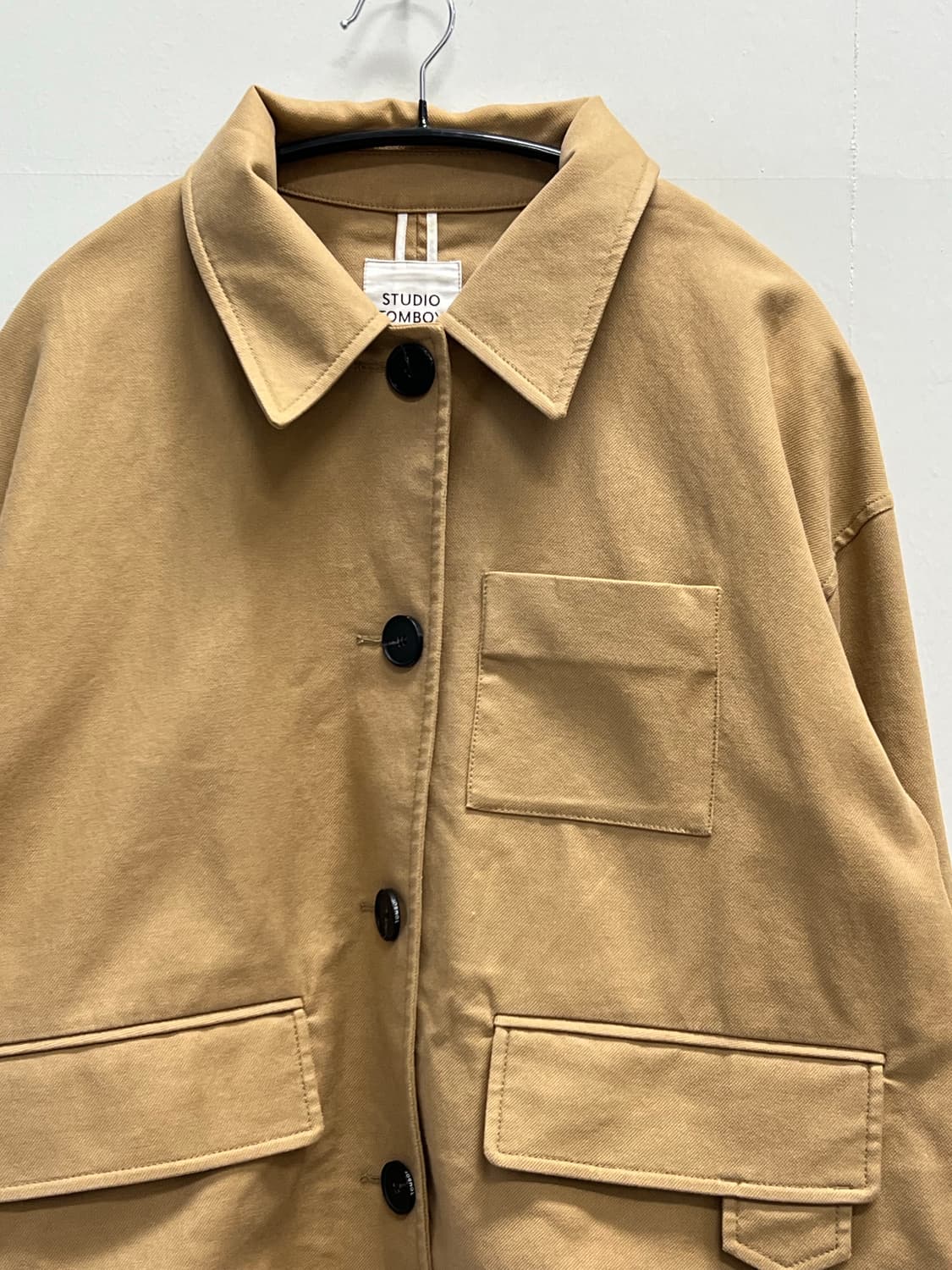스튜디오 톰보이 3포켓 워커 점퍼 베이지 상품이미지3