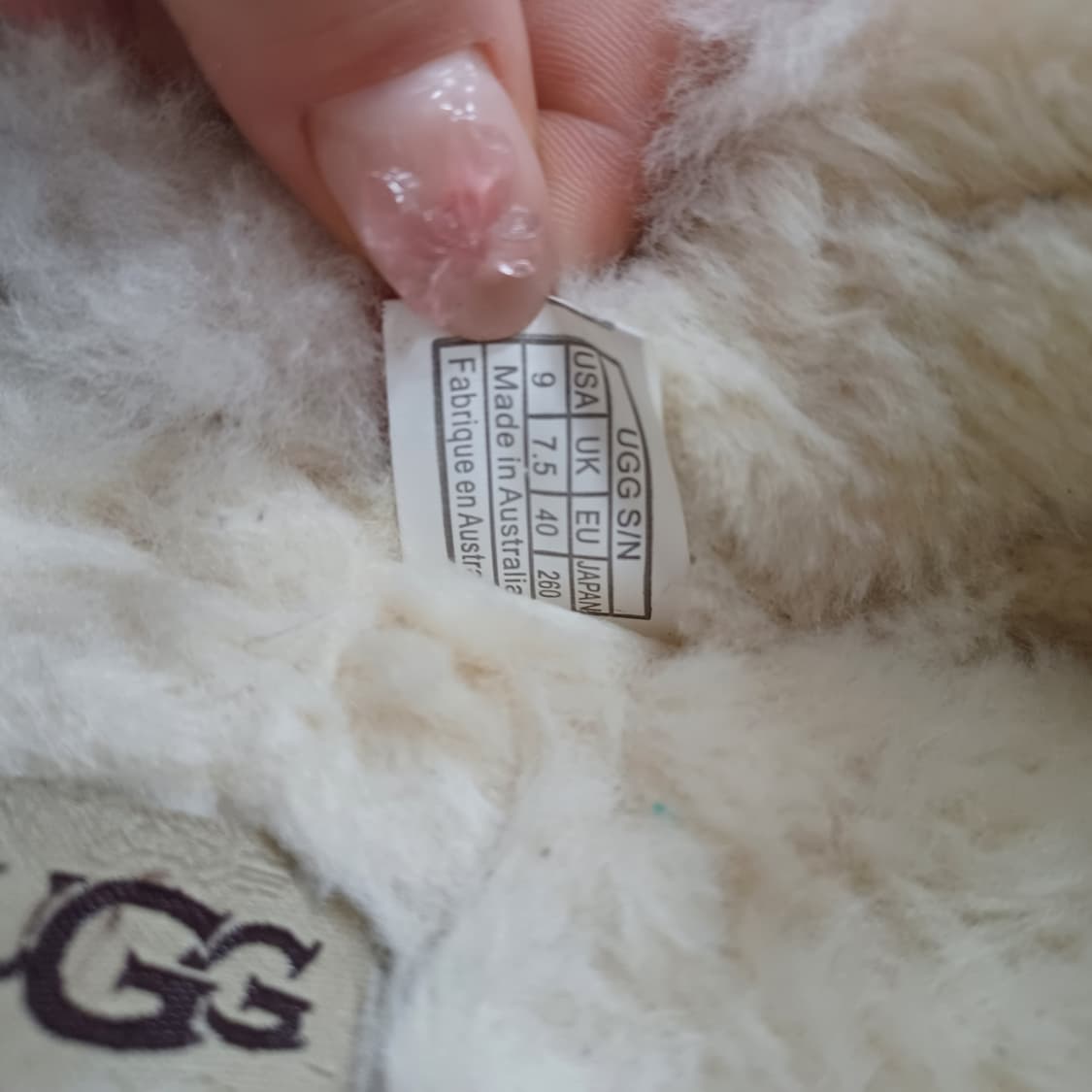 미국UGG 어그 슬리퍼 260mm 상품이미지3