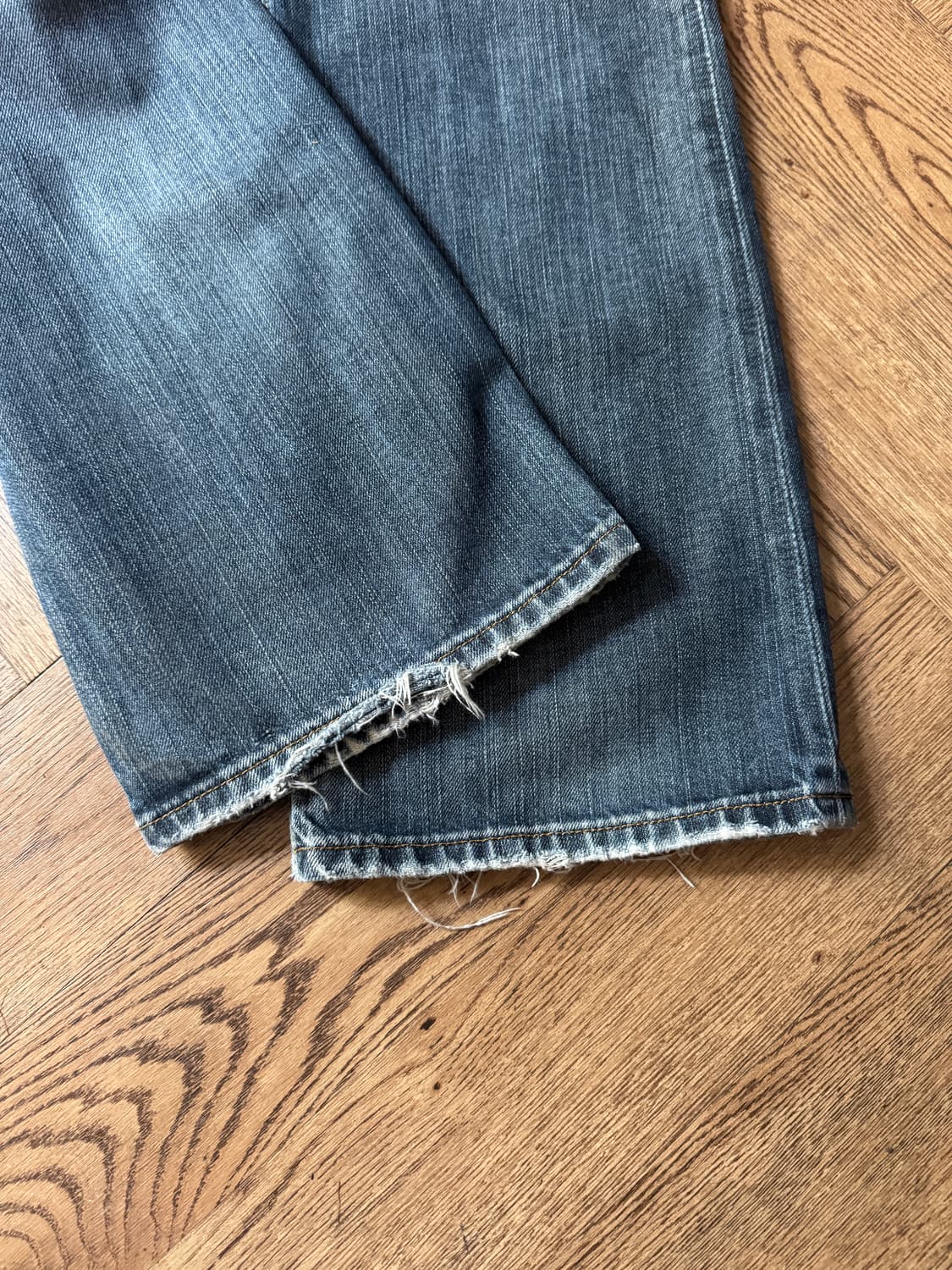 [32]리바이스 유럽 507 빈티지 페이딩 플레어진 상품이미지5