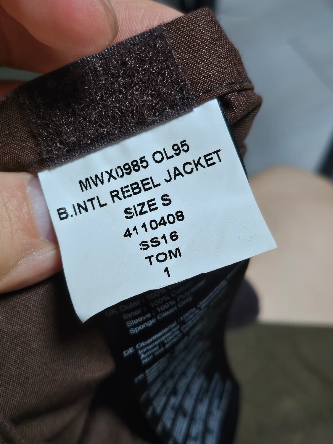 바버 인터네셔널 레벨 왁스 자켓 S 상품이미지6