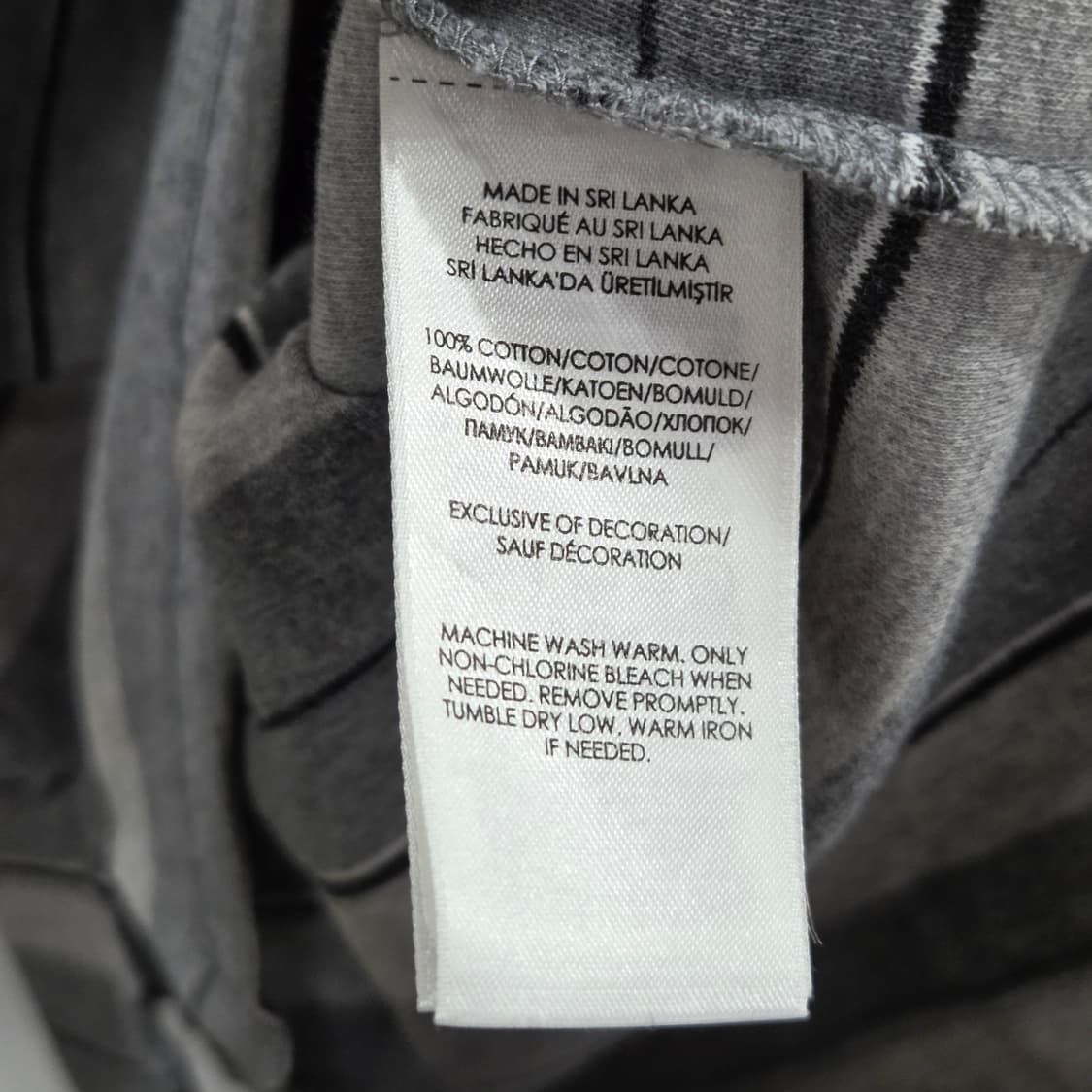 폴로랄프로렌 코튼 카라 스트라이프 반팔티 M  상품이미지4