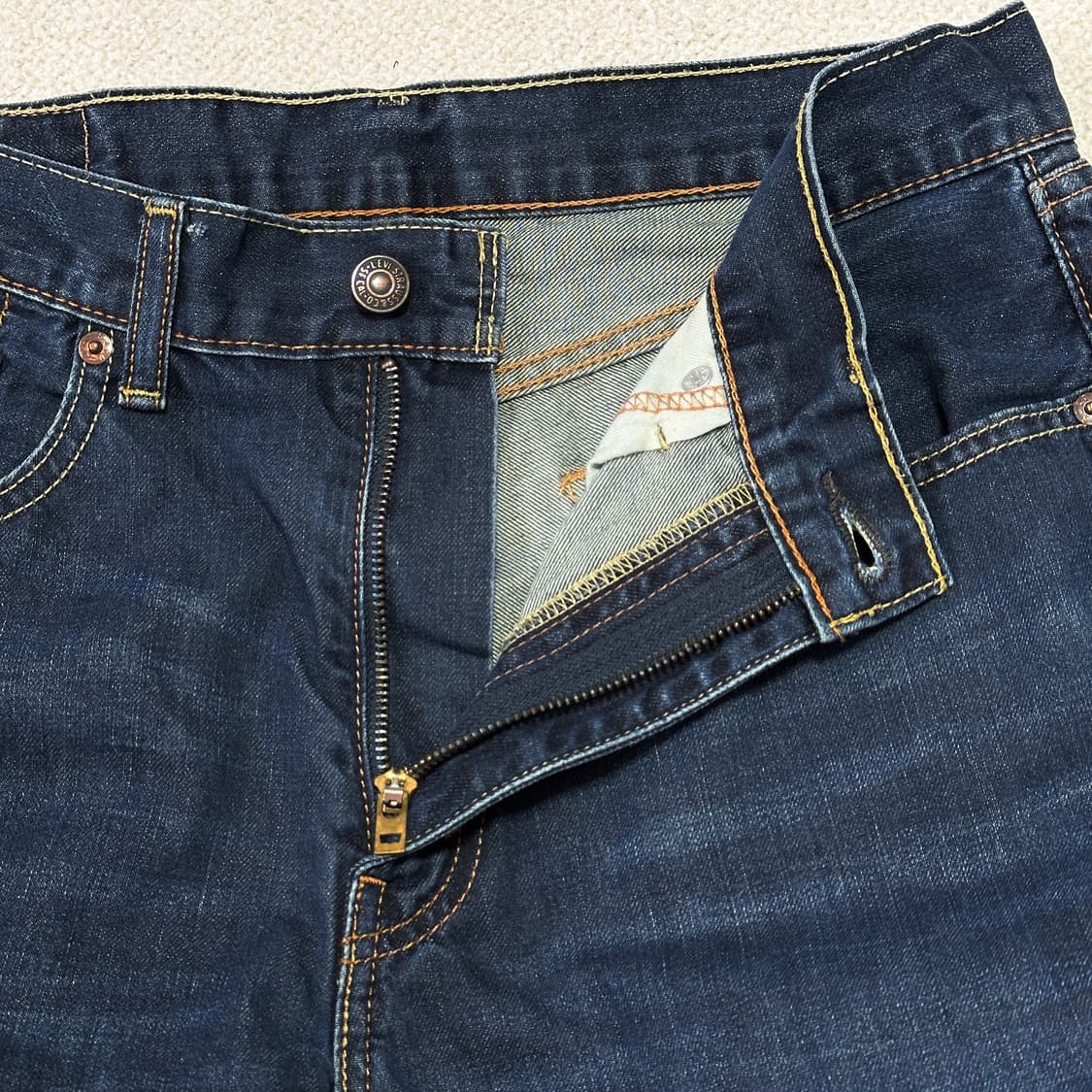 리바이스 505 데님 팬츠 상품이미지6