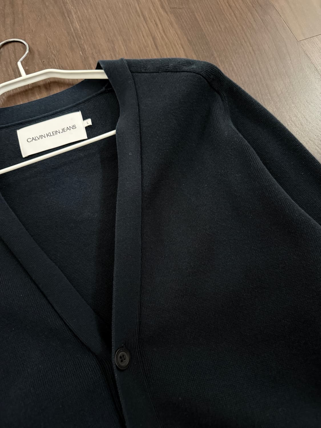 켈빈클라인 소매 포인트 가디건 상품이미지2