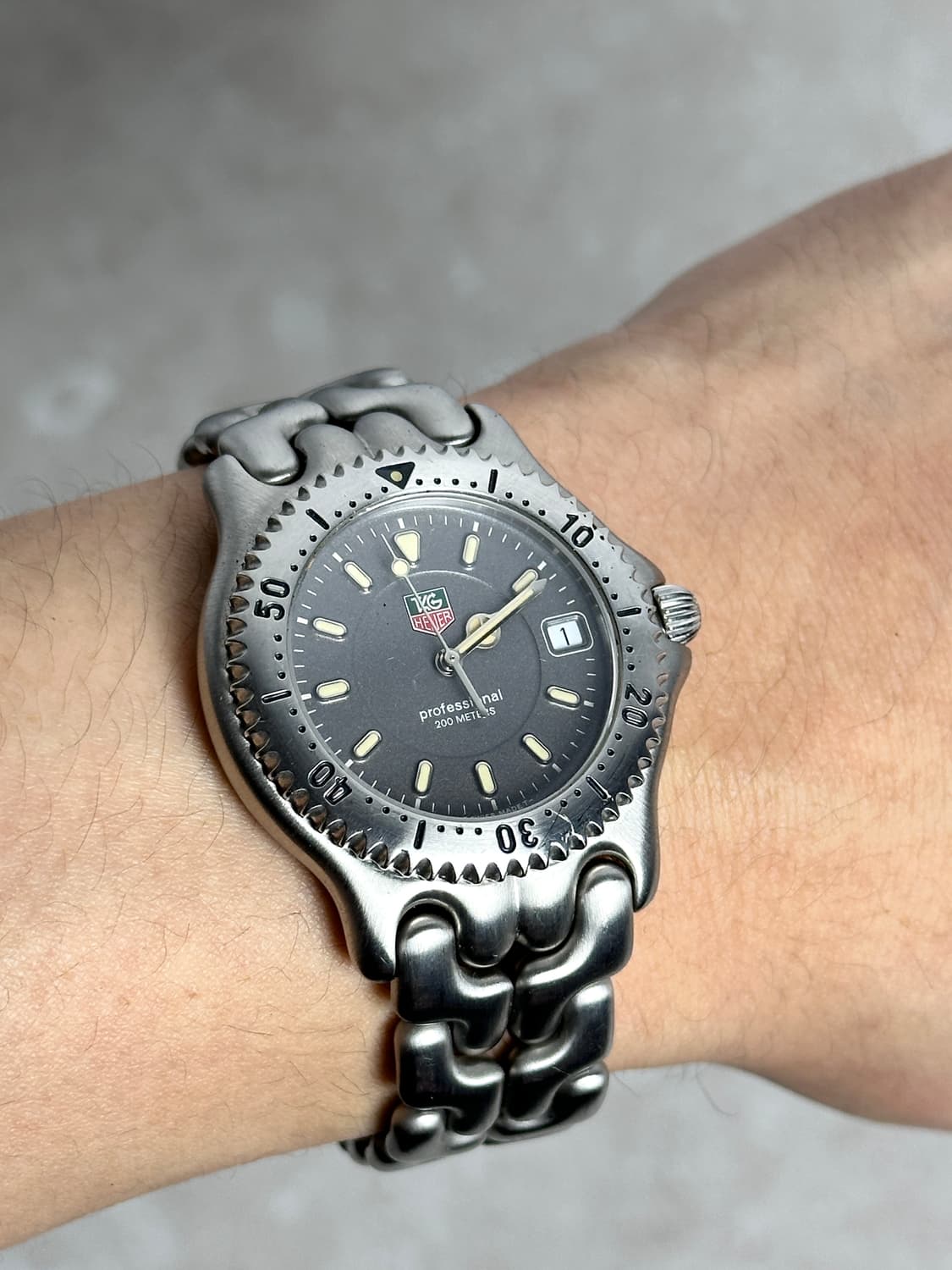 태그호이어 s/el 프로페셔널 200M 빈티지 다이버 워치 상품이미지6