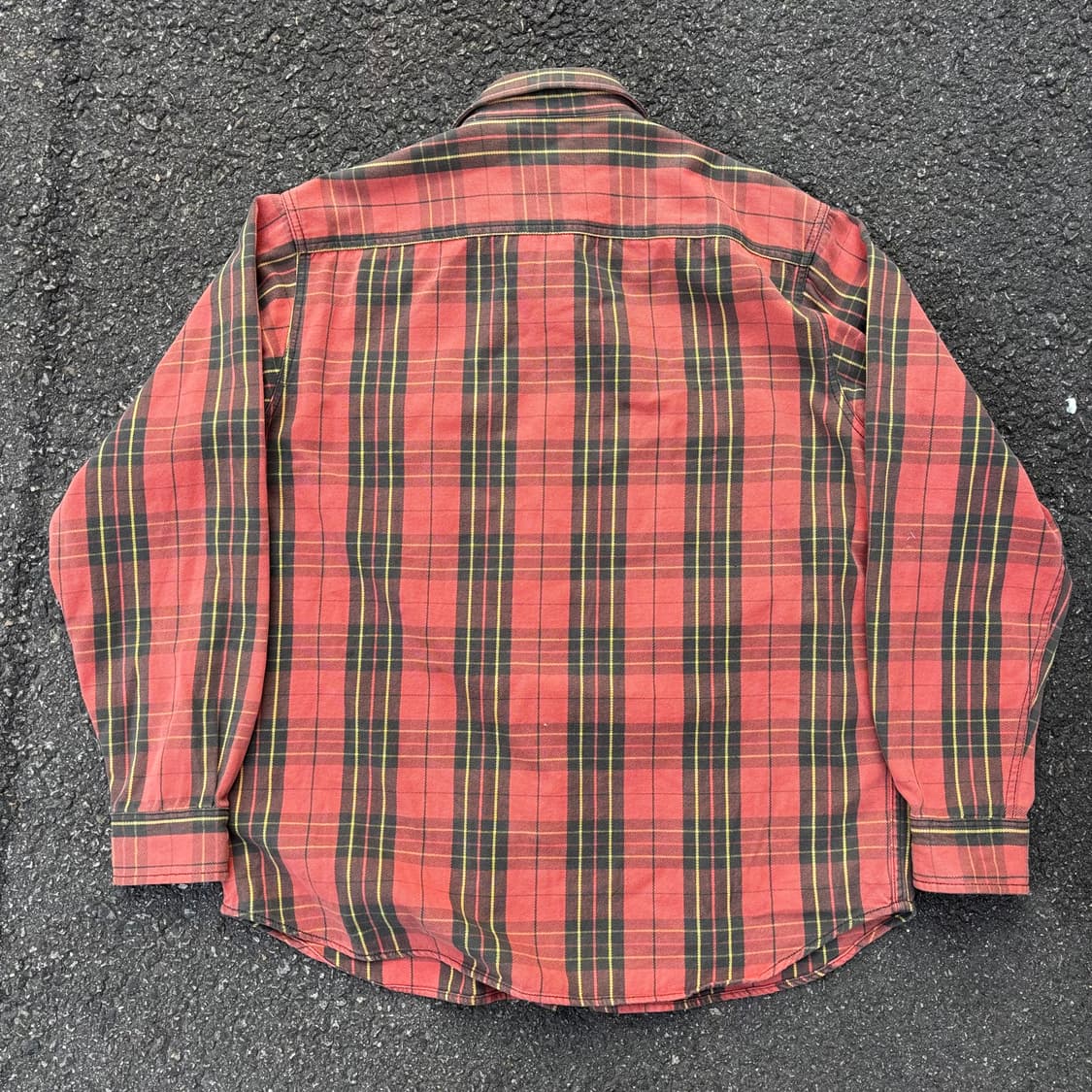 00년대 리바이스 헤비 코튼 체크 셔츠 상품이미지2