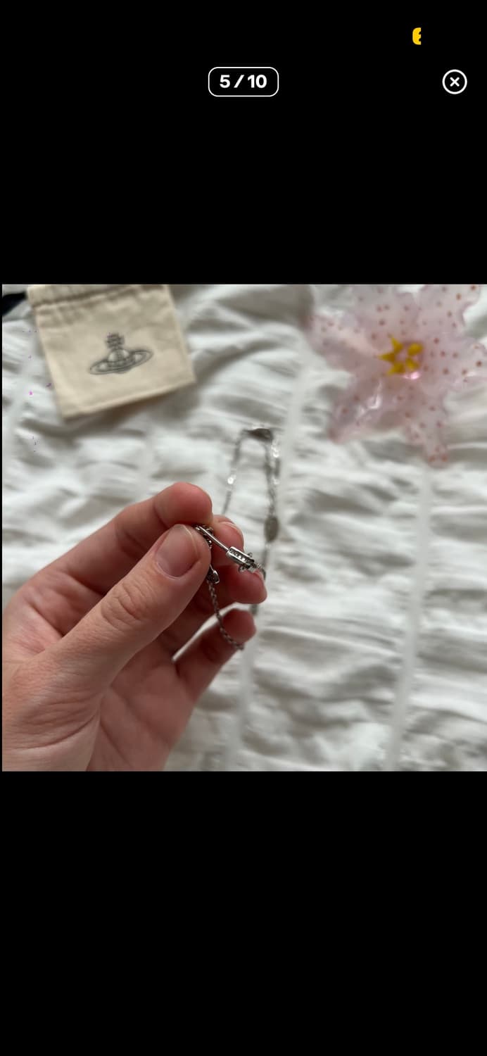 비비안웨스트우드 루크리스 목걸이 상품이미지5