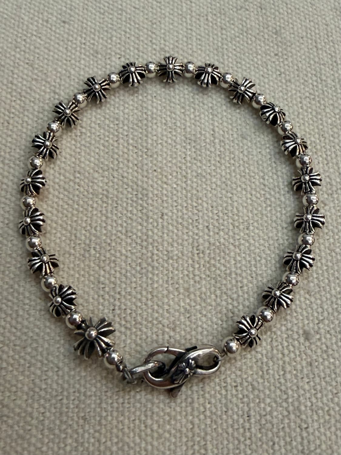 Gothic Silver 925 Cross Bracelet 상품이미지3