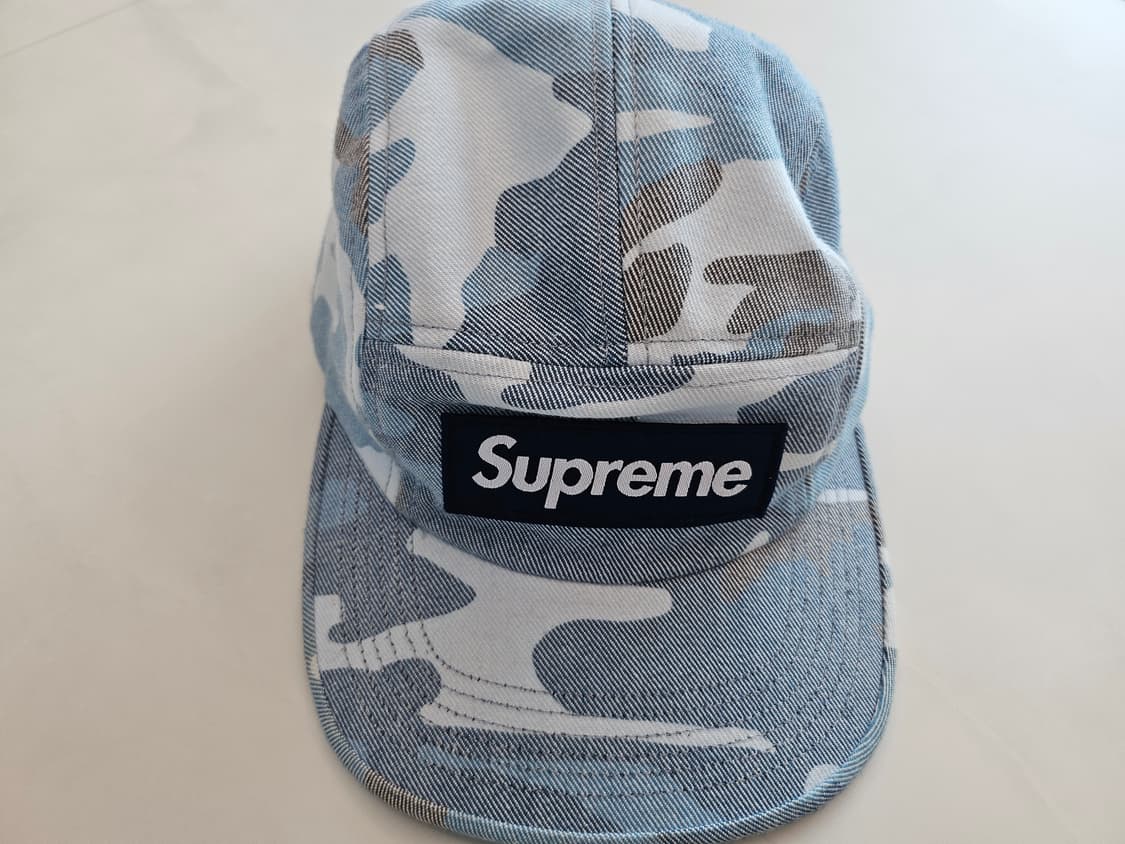 슈프림 워시드아웃 카모캠프캡 상품이미지1