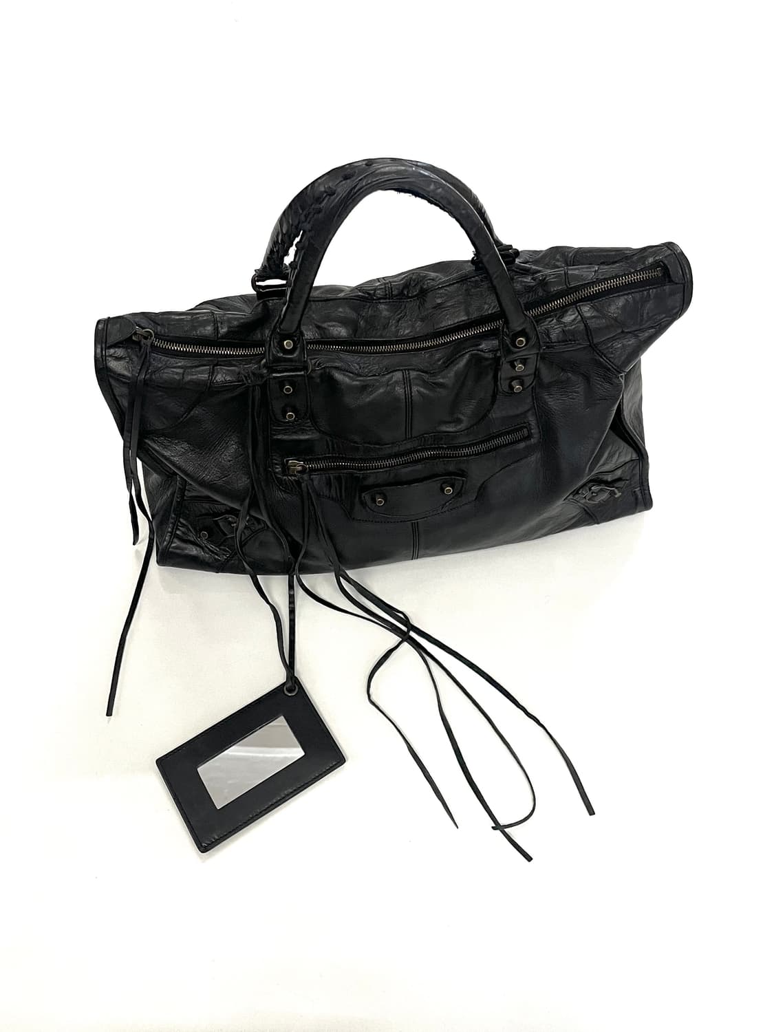 발렌시아가 클래식 워크 모터백 상품이미지5