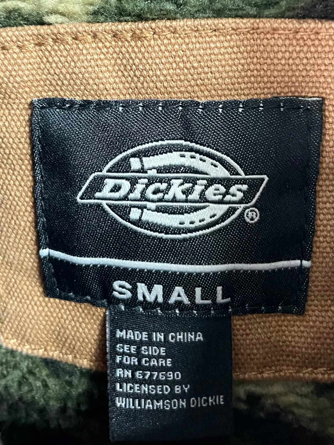 디키즈 베이지 캔버스 워크자켓 (on.42) 상품이미지6