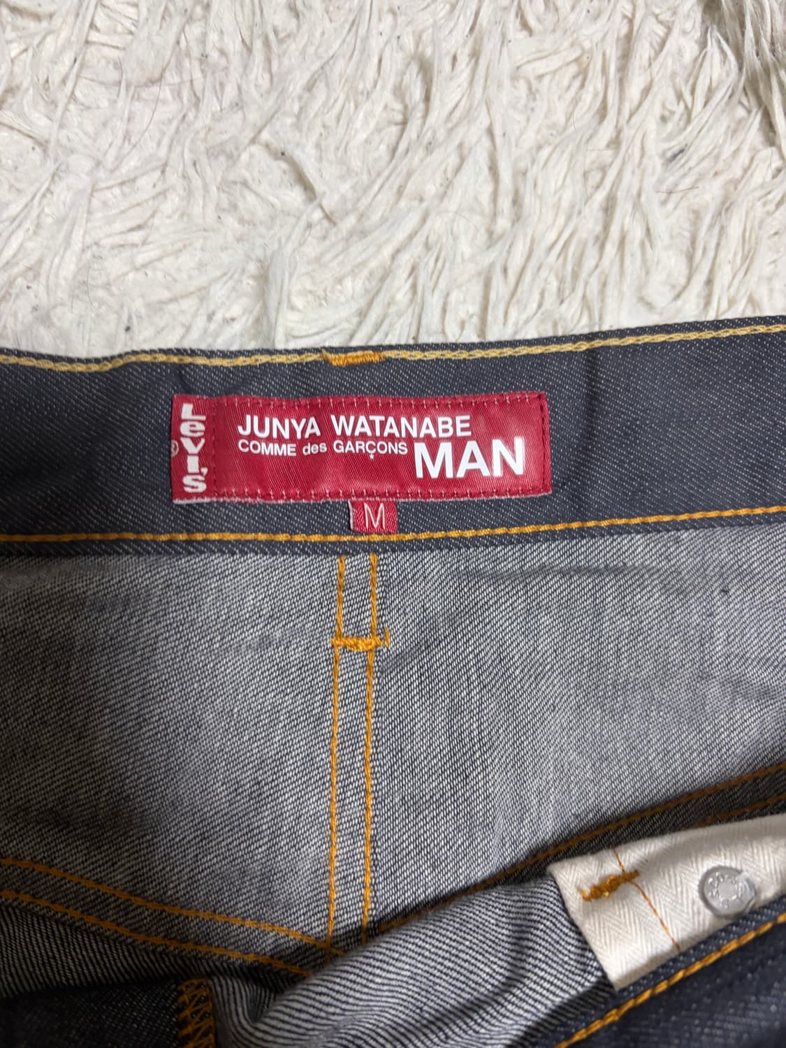 (M) 준야 와타나베 리바이스 AD2020 생지 절개 데님 상품이미지3