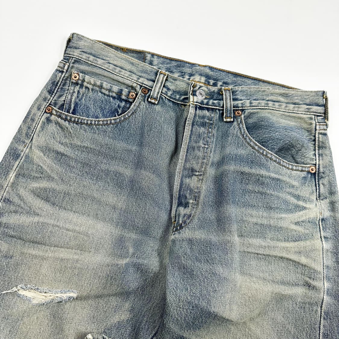 31 90s 리바이스 501 오리지널 데님팬츠 상품이미지4