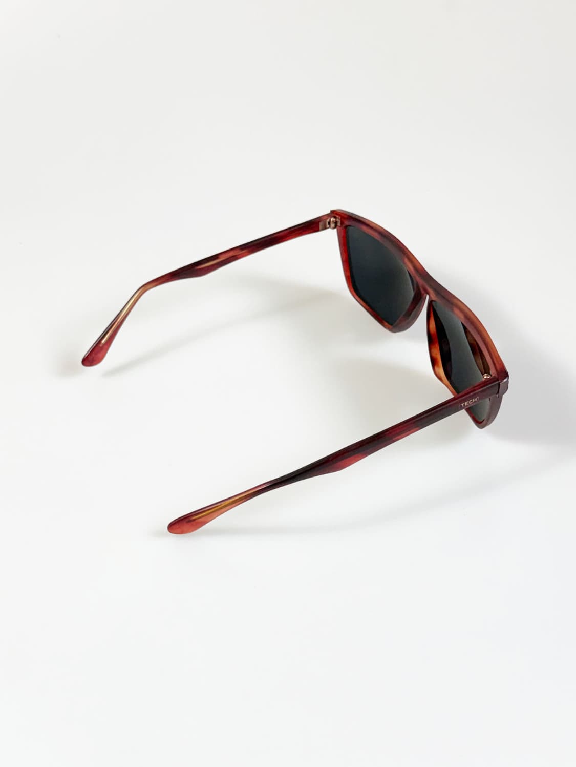 90s 토터스쉘 스퀘어 프레임 빈티지 선글라스 상품이미지4