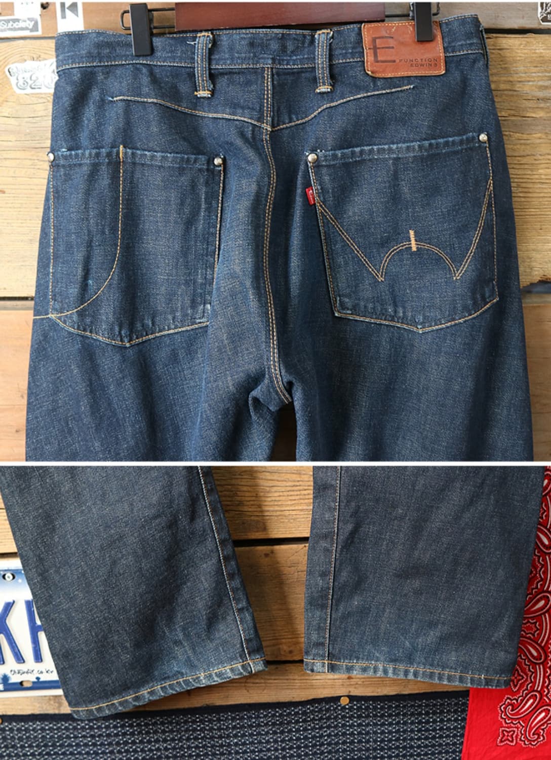 일본판  EDWIN 에드윈 이펑션 E2000 빈티지 데님  
 상품이미지5