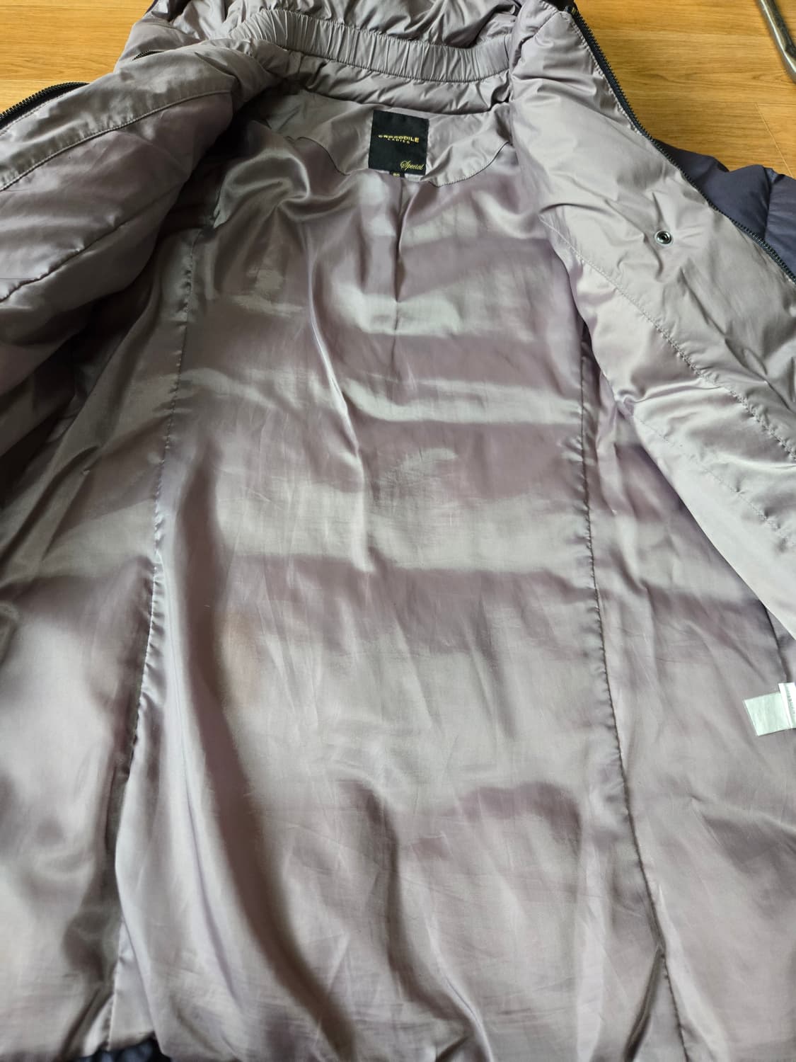 크로커다일 레이디 구스다운 패딩 코트    상품이미지5