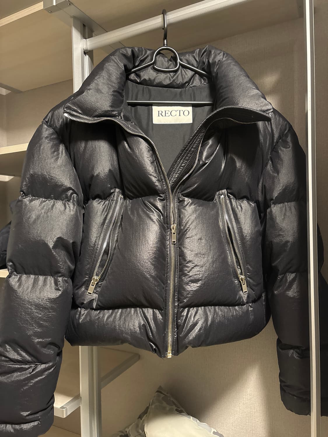 렉토 샤이닝 패딩 L 상품이미지1