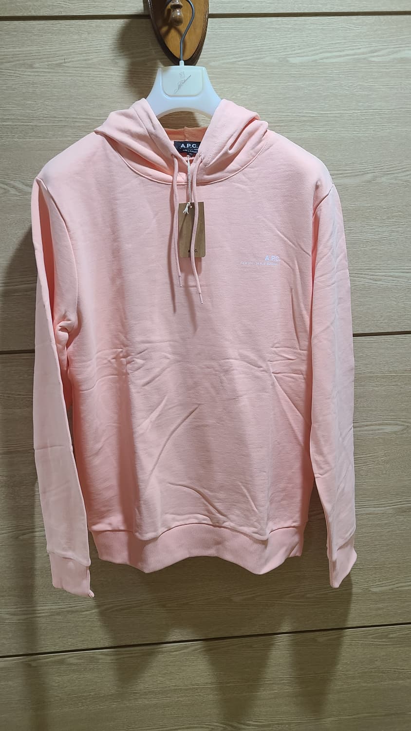 A.P.C. 핑크 후드티 XL 새상품 상품이미지2