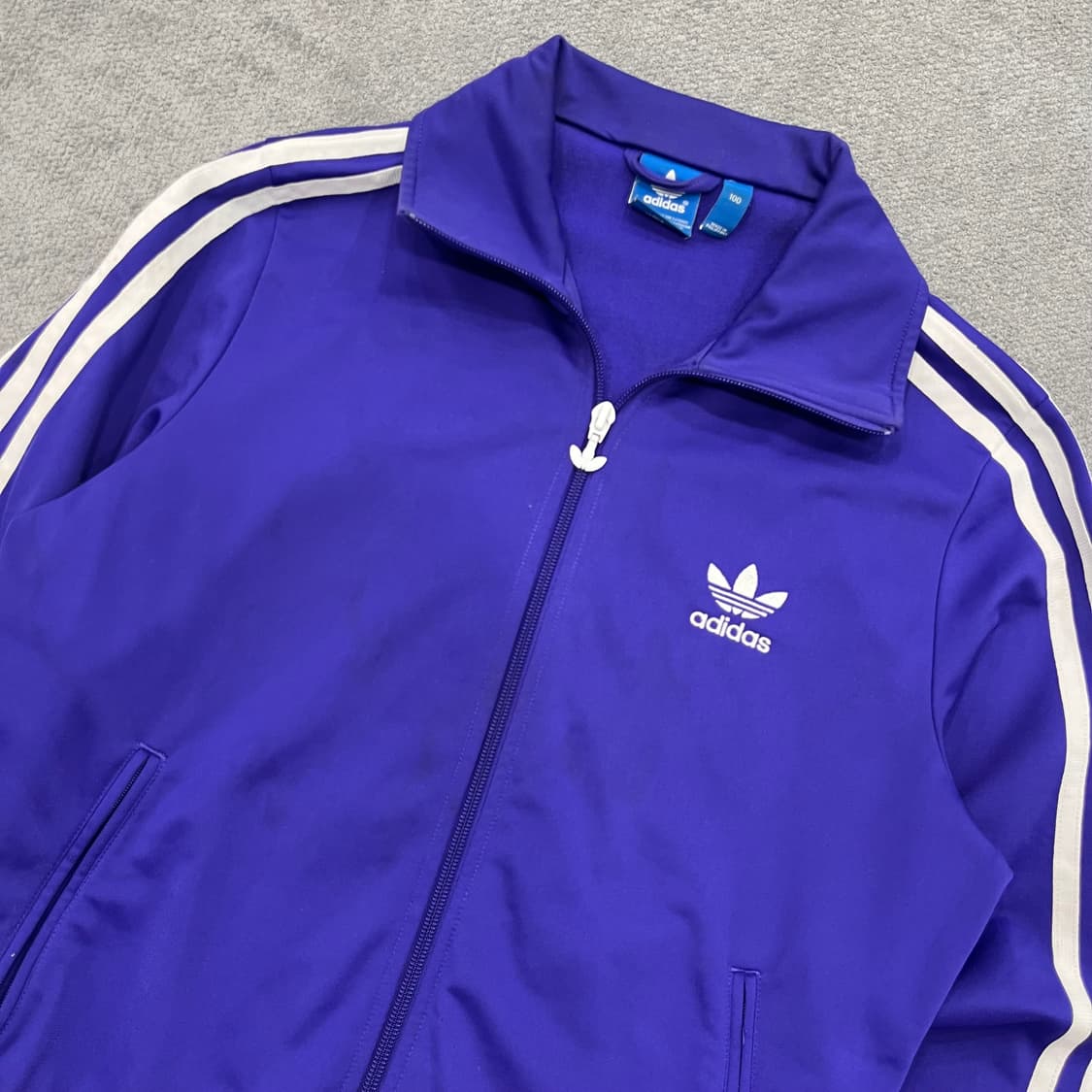 100 아디다스 파이어버드 퍼플 트랙탑 져지 상품이미지2
