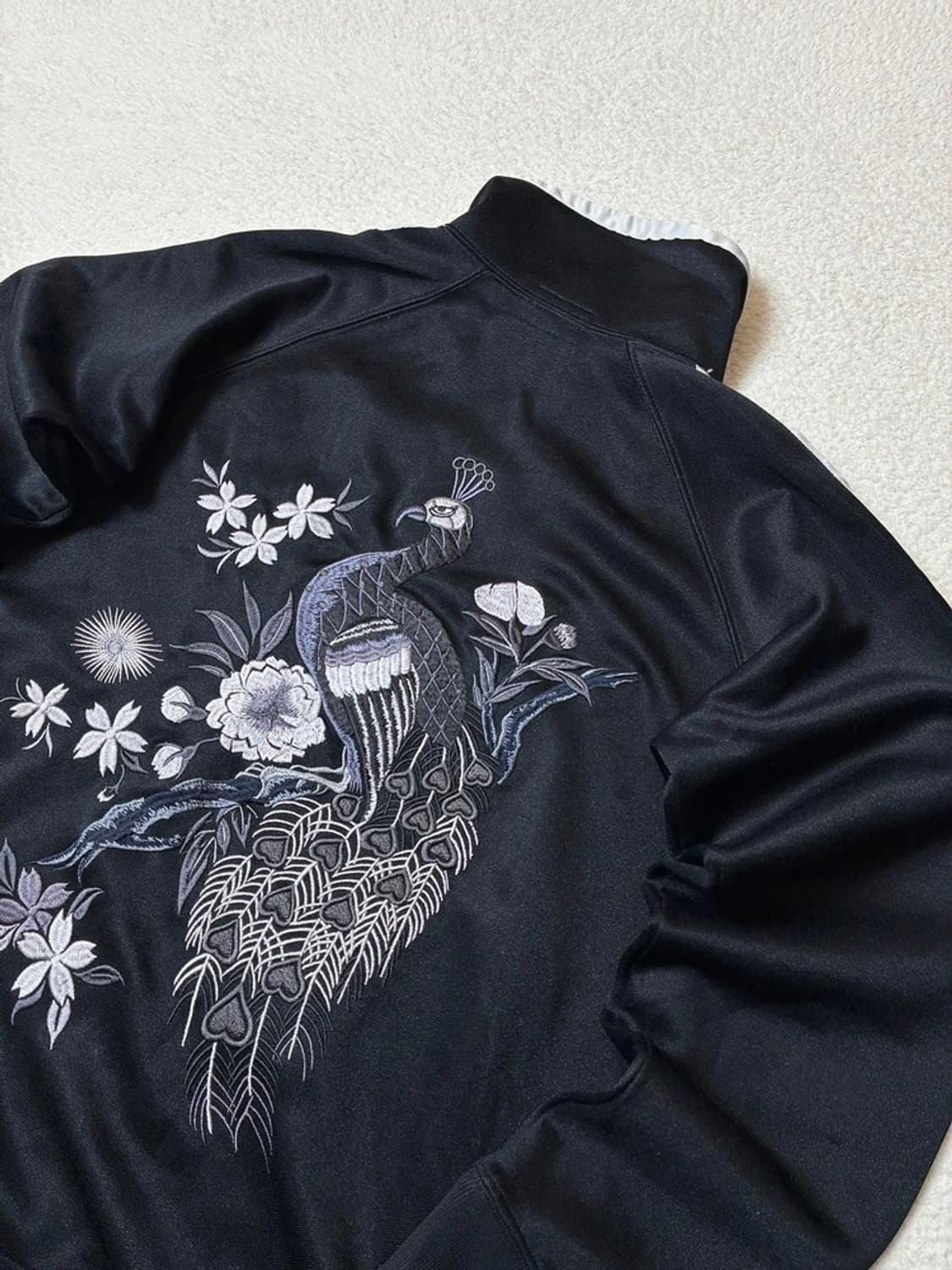 타케오키쿠치 00's 재팬 공작 자수 스카쟌 집업 PN6628    상품이미지2