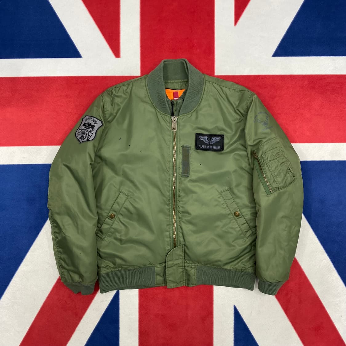 알파인더스트리 MA-1자켓 L  상품이미지1