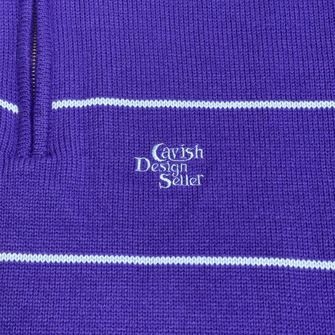 카비시(CAVISH) 반집업 니트 스웨터 M 상품이미지2