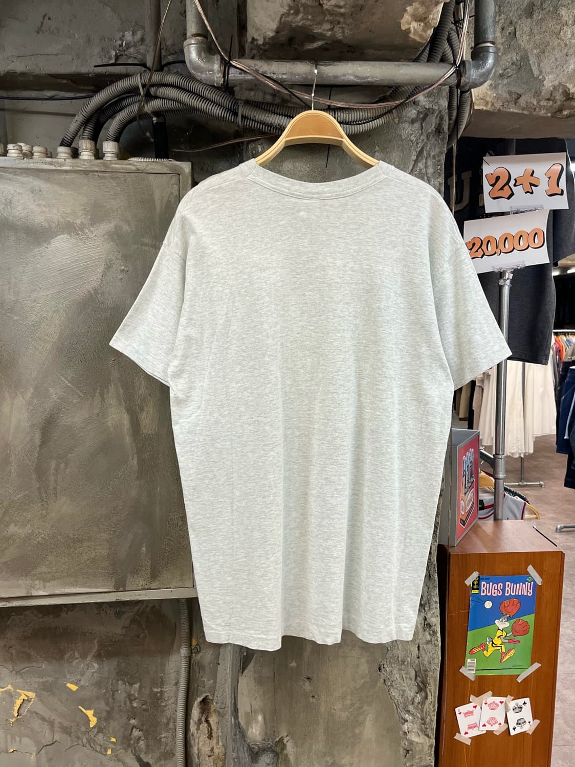 Fruit of the loom 반팔티 라이트그레이 XL #csz4077 상품이미지2