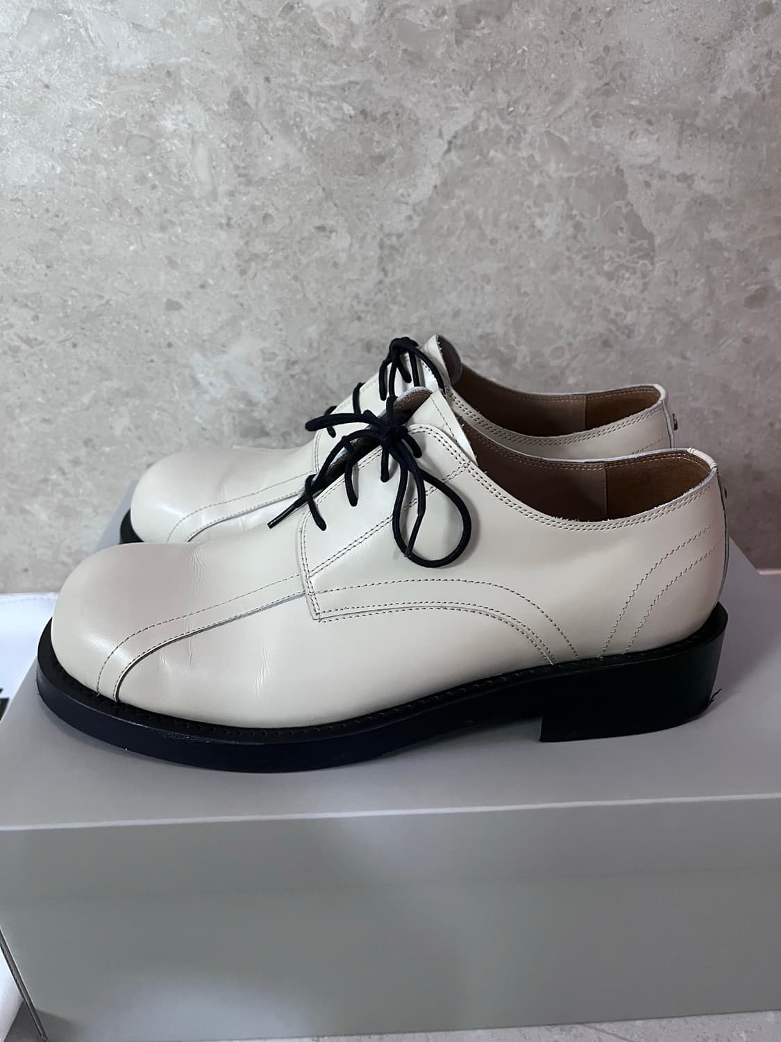 [270] 로스트가든 vol 아이보리 더비슈즈 상품이미지2