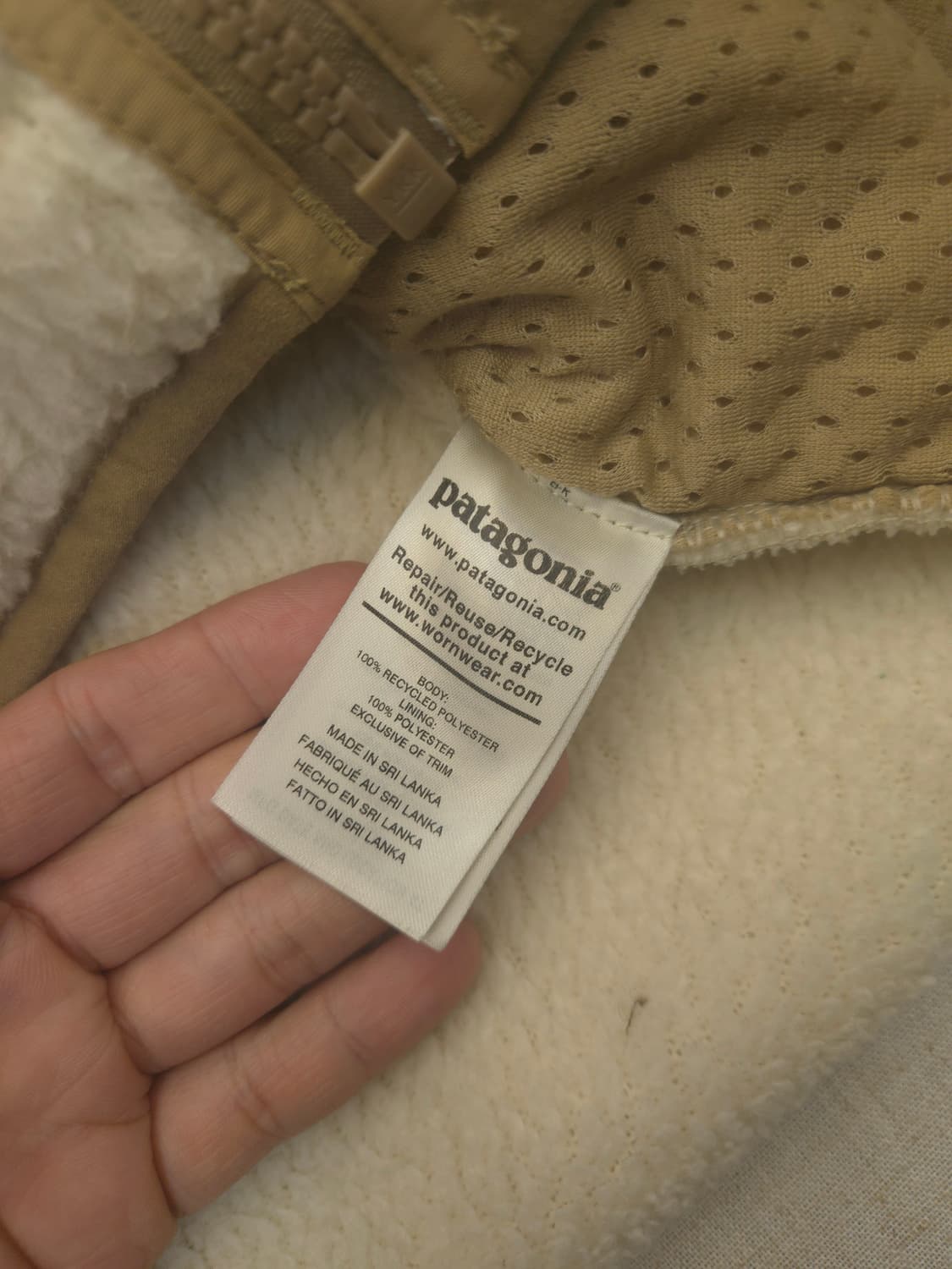파타고니아 아이보리 레트로X 플리스 자켓 상품이미지5
