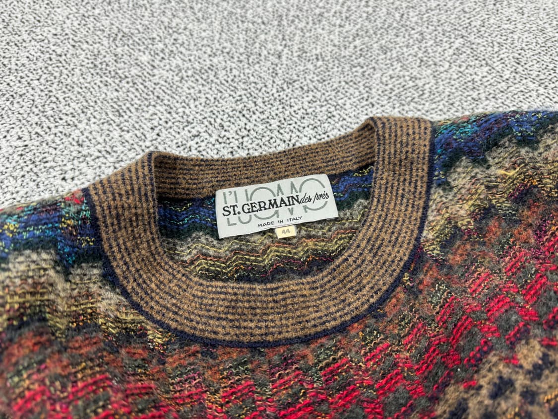 ST. GERMAIN des ITALY 배색니트 상품이미지4