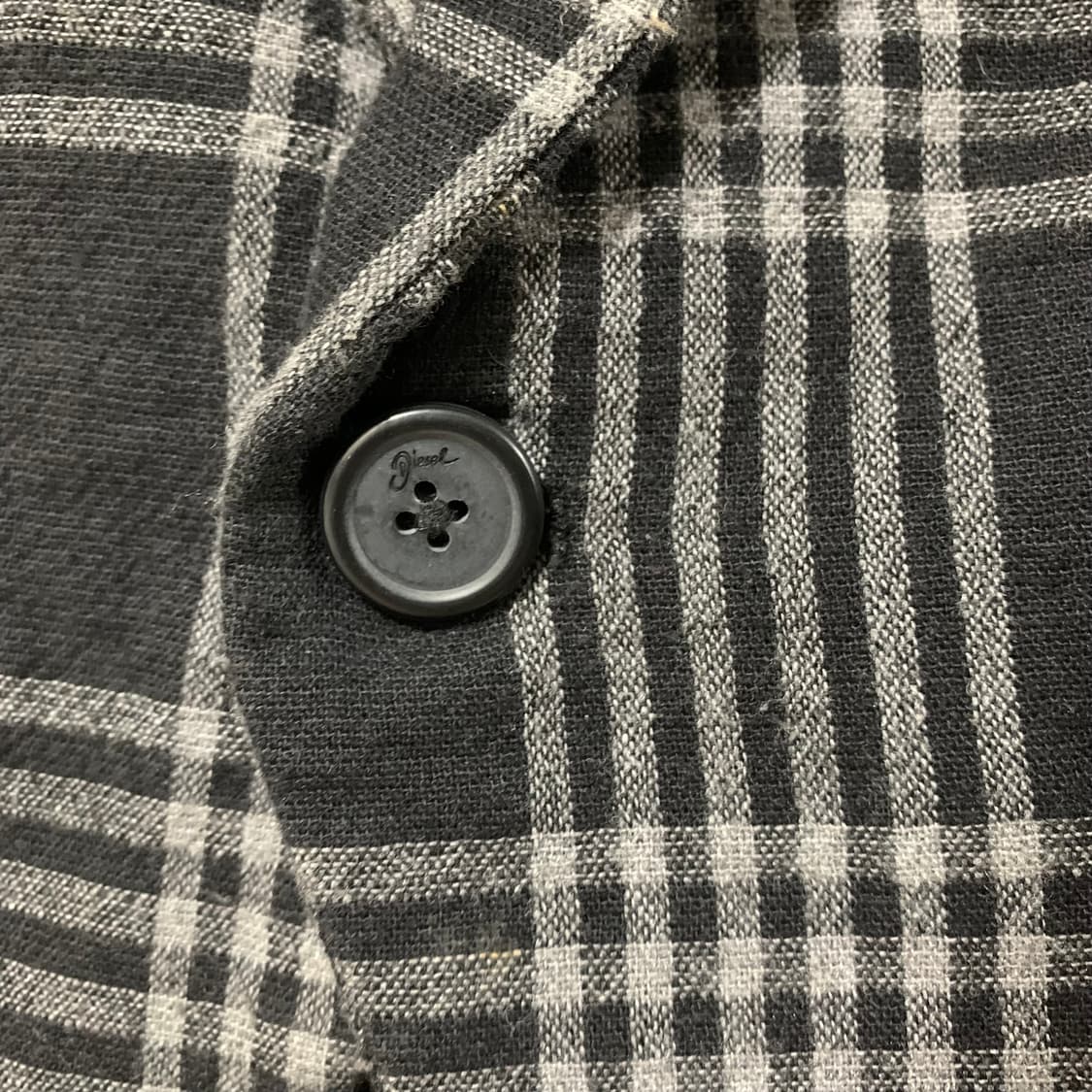 디젤 바이커 체크 자켓 상품이미지8