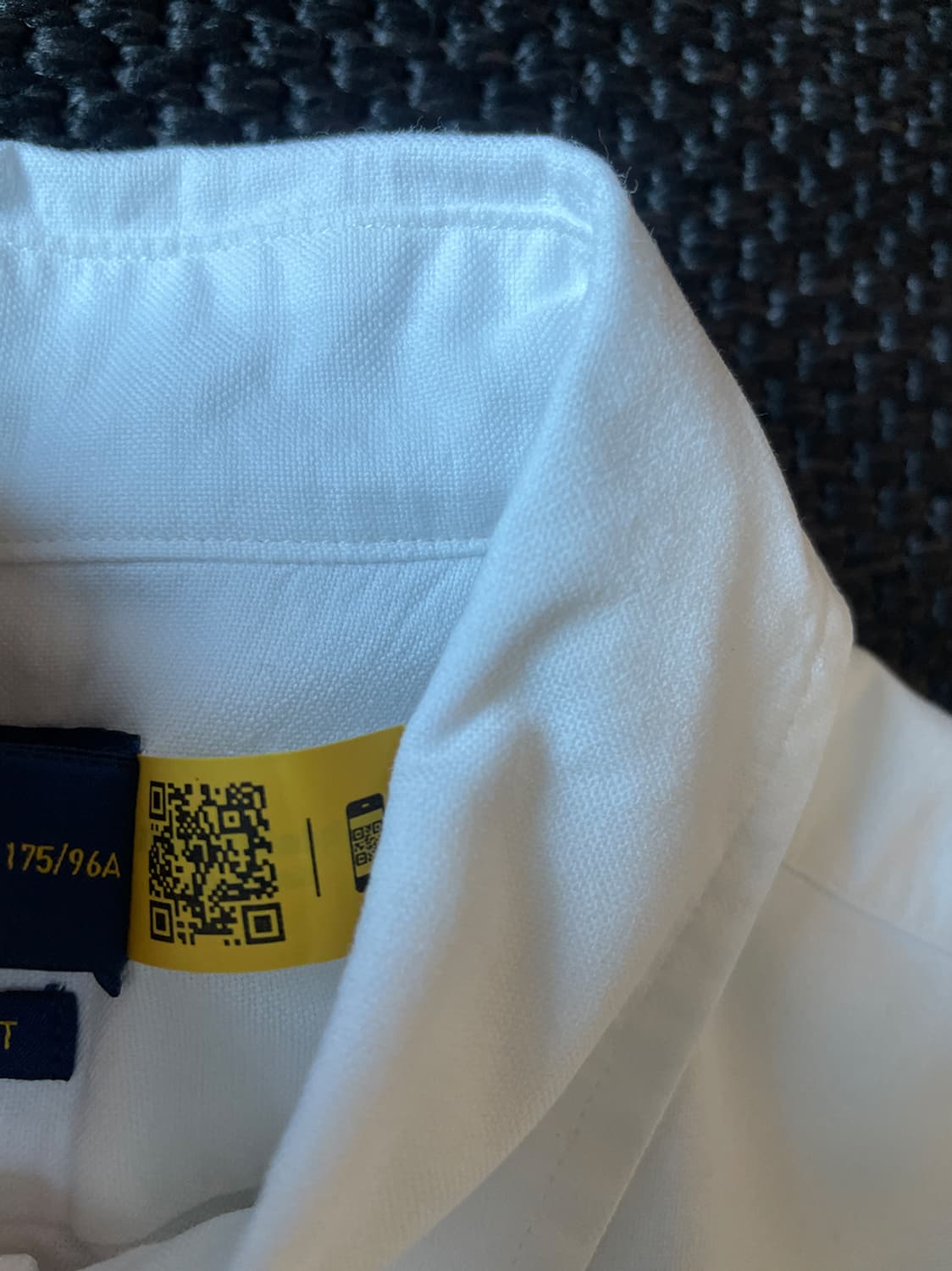 폴로 화이트 옥스포드셔츠 (QR 정품) 상품이미지5