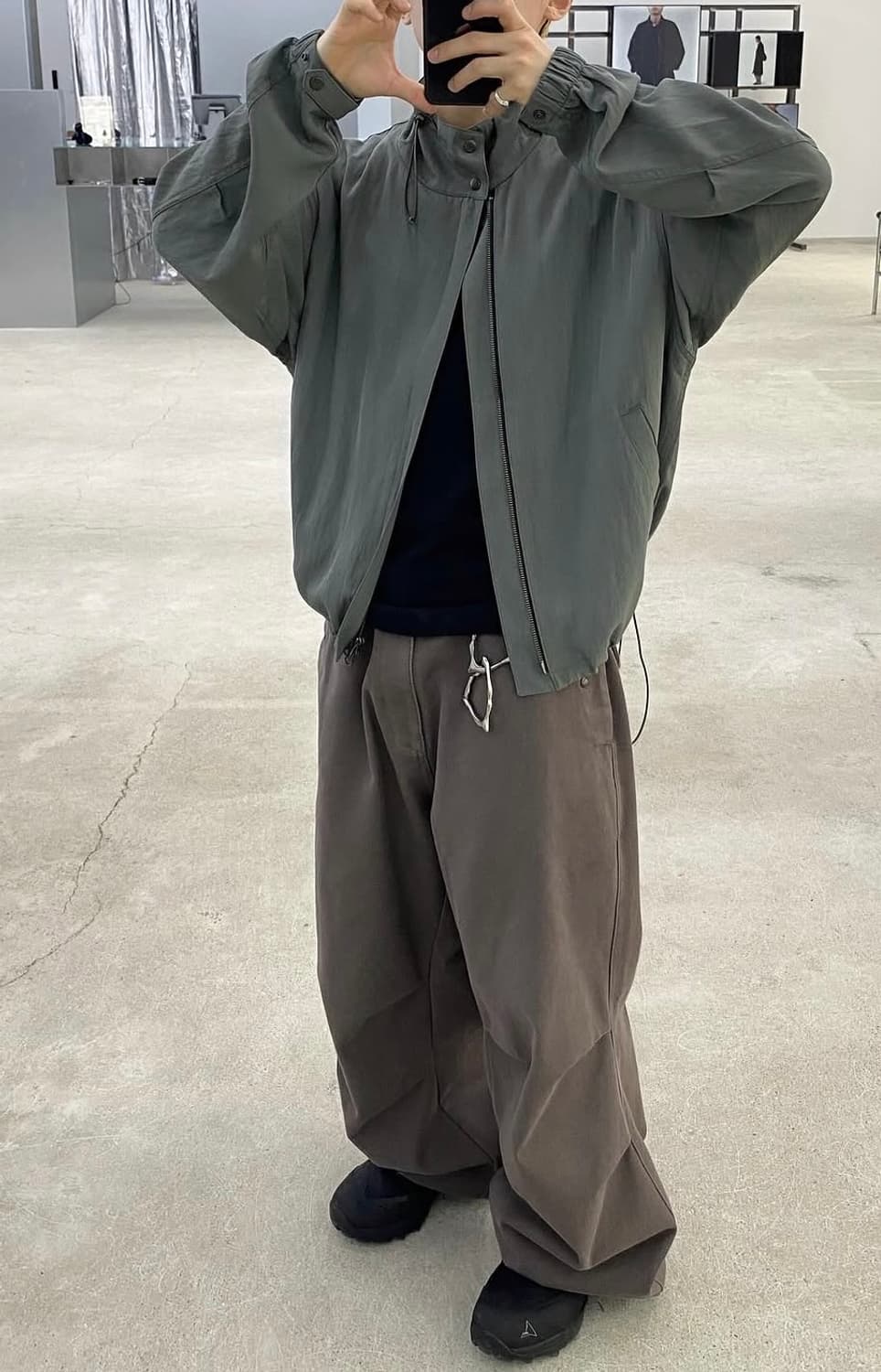 해칭룸 자켓 2사이즈 상품이미지5