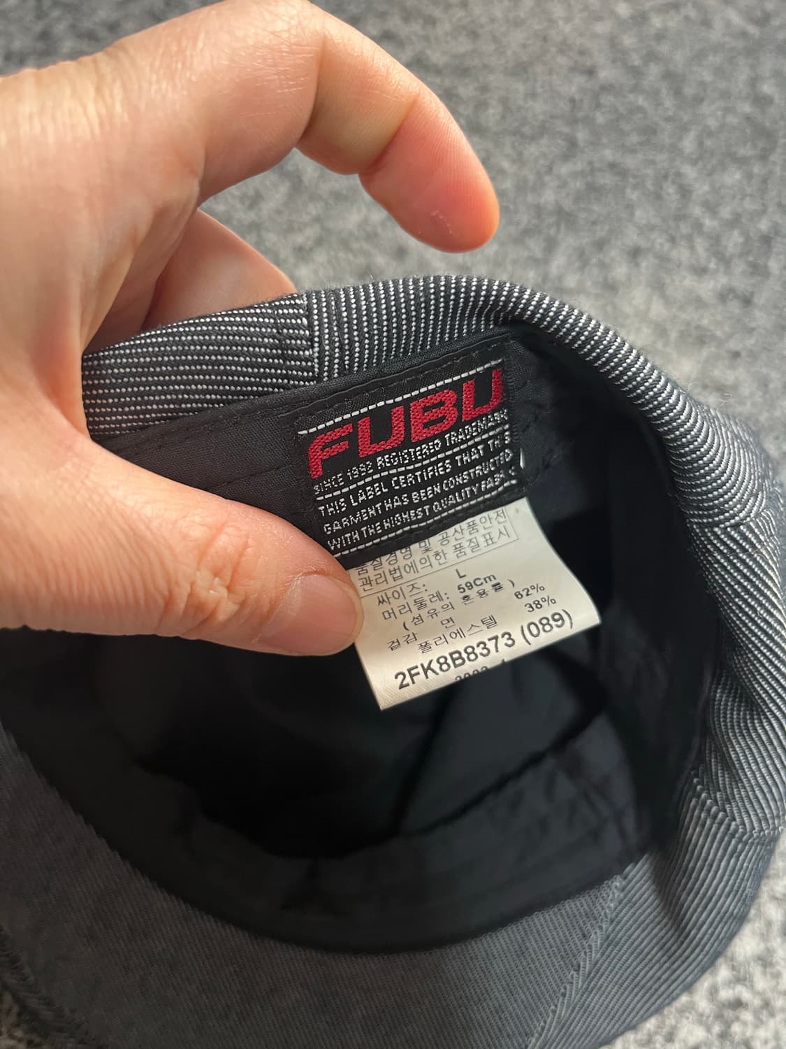 FUBU 후부 헌팅캡 모자  상품이미지4