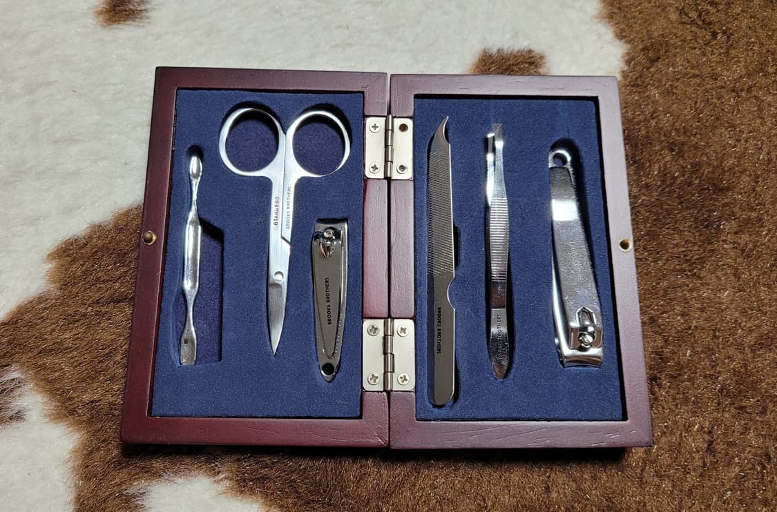 브룩스 브라더스 네일 관리 키트(우드 케이스) 상품이미지2