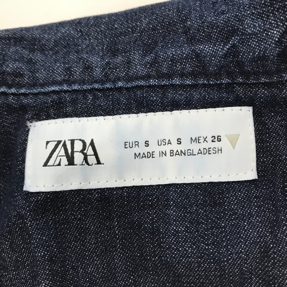 자라 리본데님 블라우스 [여성S] 상품이미지4