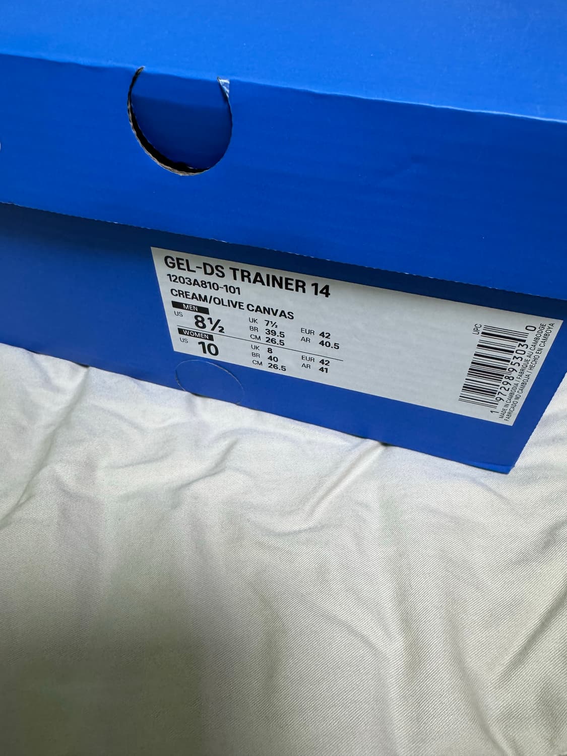 아식스 X 템테이션 베케이션 젤 DS 트레이너 14 새상품 상품이미지3