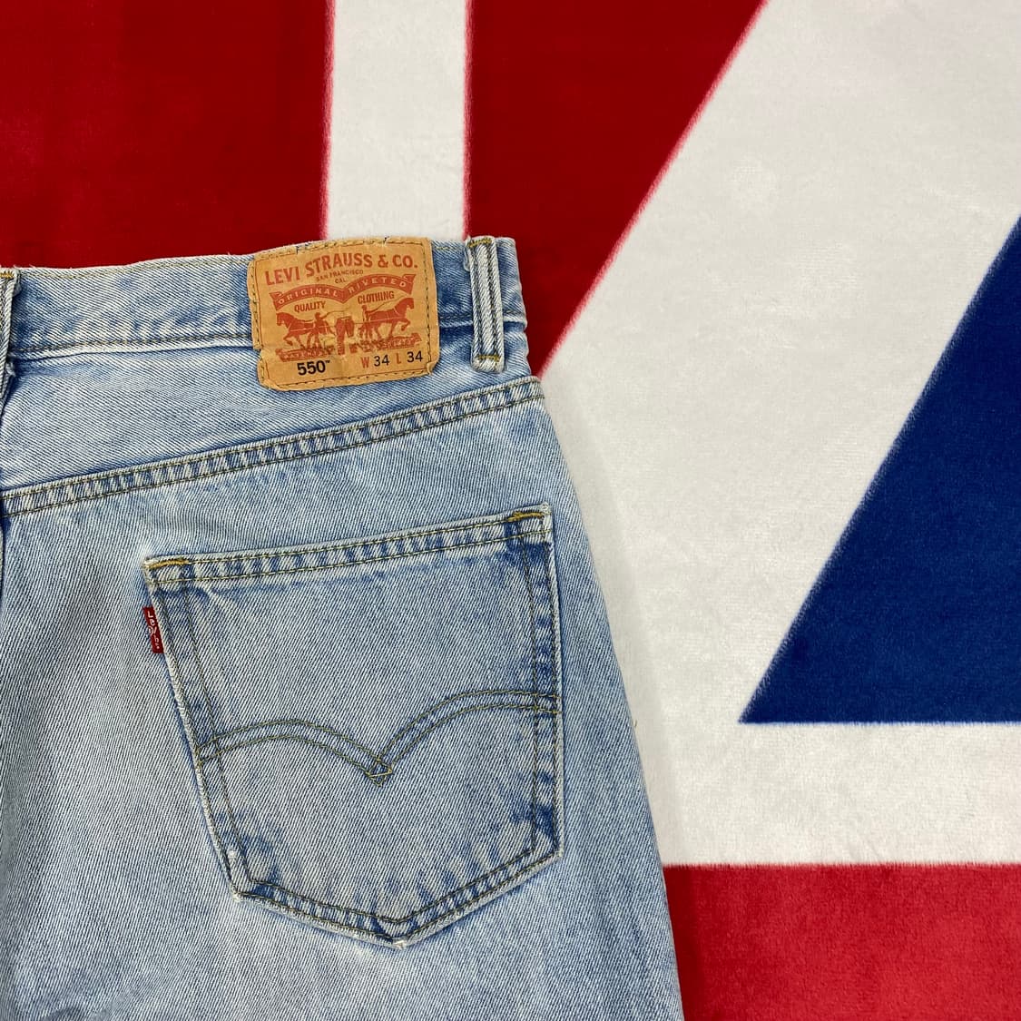 리바이스 550 데님팬츠 34 상품이미지7